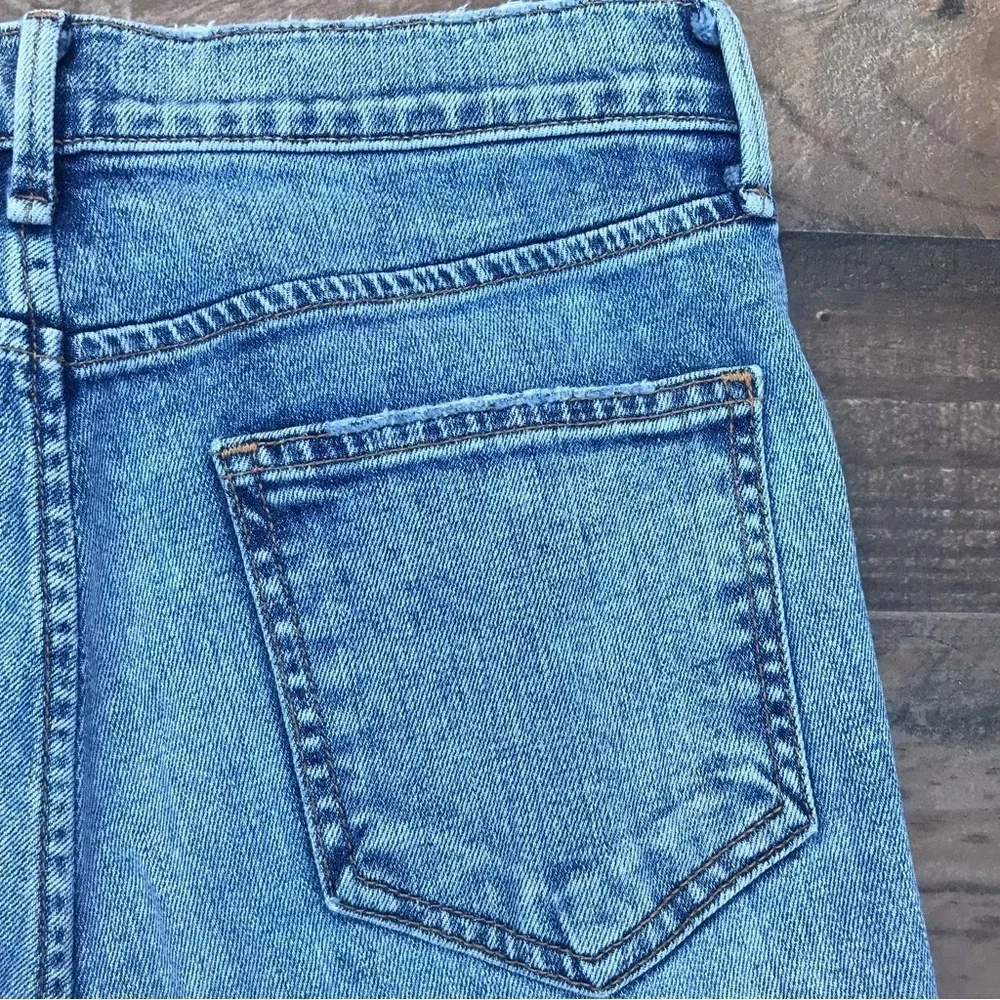 RAG & BONE High Rise Straight Leg Light Stone Wash Jeans Size 26 Zipper Fly - Picture 5 of 13